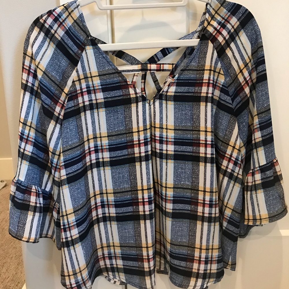 Plaid Blouse!
